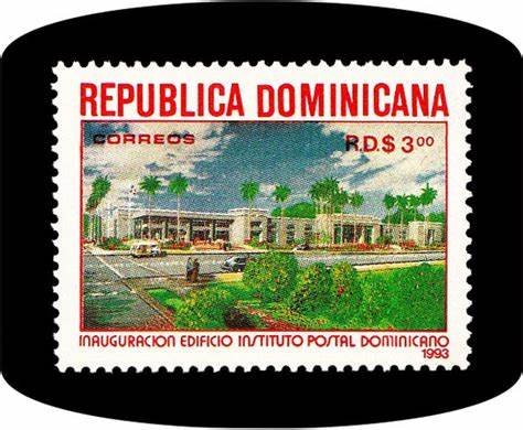 sello postal dominicano