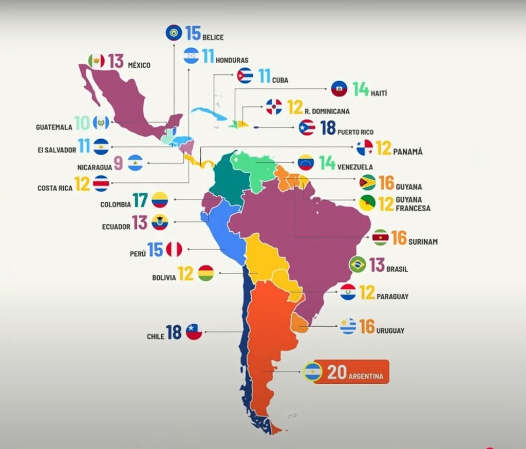 Días Feriados de República Dominicana 2025 3 Ranking de dias feriados por paises de latino america feriados 2025 república dominicana