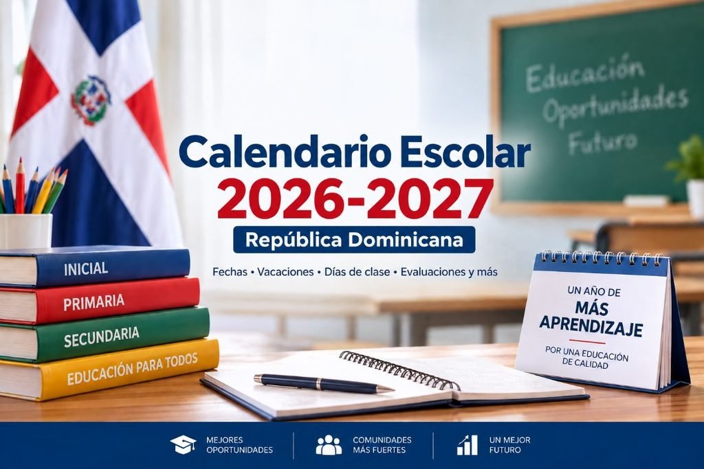 Año escolar Dominica 2026-2027
