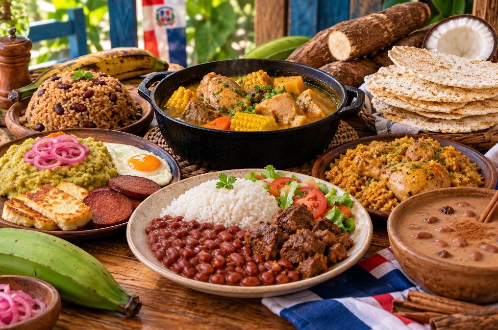 Platos de la gastronomía dominicana